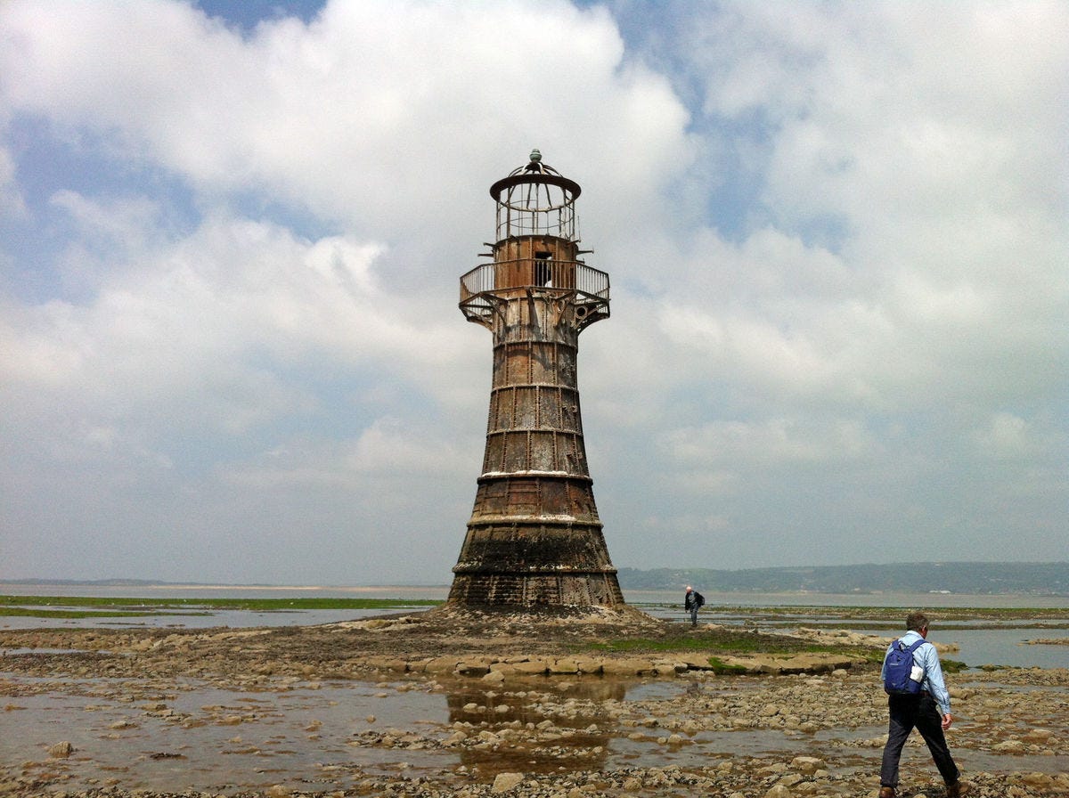 Whiteford Spit and Lighthouse