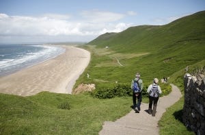 Breathtaking Rhossili Bay