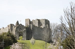 Oystermouth Castle, Mumbles